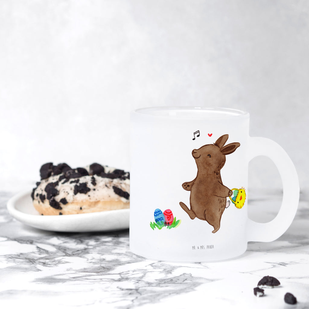 Teetasse Hase Eiersuche Teetasse, Teeglas, Teebecher, Tasse mit Henkel, Tasse, Glas Teetasse, Teetasse aus Glas, Ostern, Osterhase, Ostergeschenke, Osternest, Osterdeko, Geschenke zu Ostern, Ostern Geschenk, Ostergeschenke Kinder, Ostern Kinder