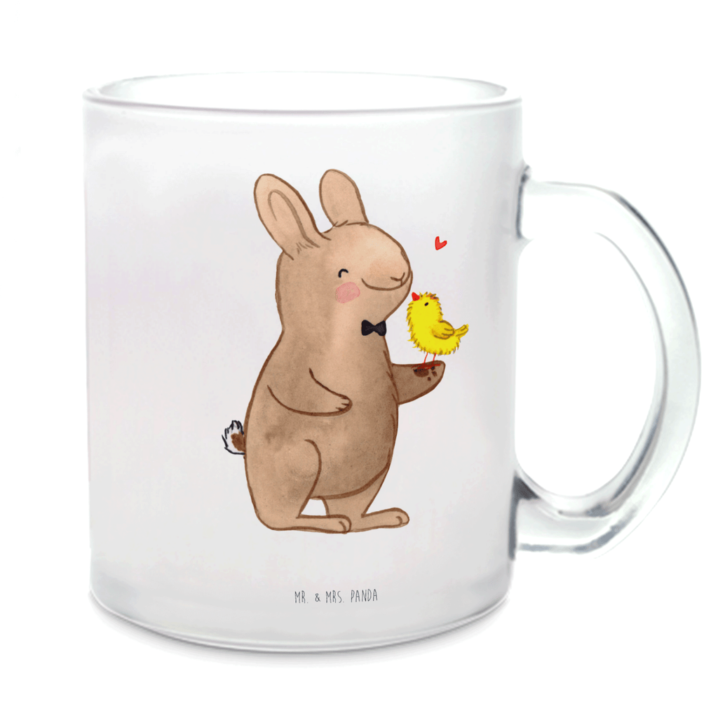 Teetasse Hase mit Küken Teetasse, Teeglas, Teebecher, Tasse mit Henkel, Tasse, Glas Teetasse, Teetasse aus Glas, Ostern, Osterhase, Ostergeschenke, Osternest, Osterdeko, Geschenke zu Ostern, Ostern Geschenk, Ostergeschenke Kinder, Ostern Kinder