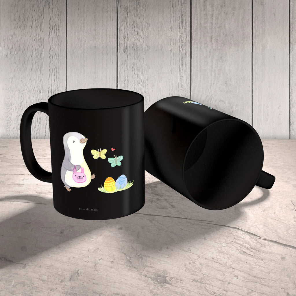 Tasse Pinguin Eiersuche Tasse, Kaffeetasse, Teetasse, Becher, Kaffeebecher, Teebecher, Keramiktasse, Porzellantasse, Büro Tasse, Geschenk Tasse, Tasse Sprüche, Tasse Motive, Kaffeetassen, Tasse bedrucken, Designer Tasse, Cappuccino Tassen, Schöne Teetassen, Ostern, Osterhase, Ostergeschenke, Osternest, Osterdeko, Geschenke zu Ostern, Ostern Geschenk, Ostergeschenke Kinder, Ostern Kinder