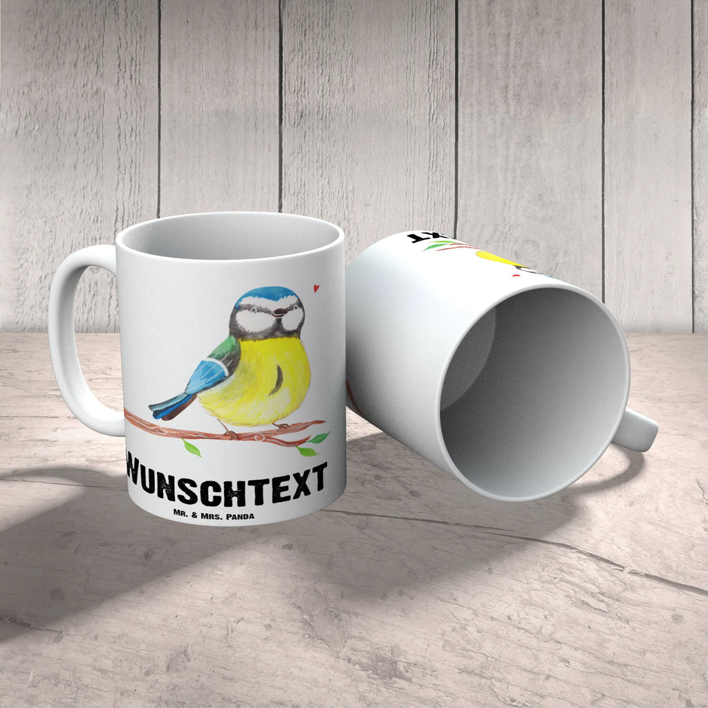 Personalisierte Tasse Vogel Blaumeise Personalisierte Tasse, Namenstasse, Wunschname, Personalisiert, Tasse, Namen, Drucken, Tasse mit Namen, Ostern, Osterhase, Ostergeschenke, Osternest, Osterdeko, Geschenke zu Ostern, Ostern Geschenk, Ostergeschenke Kinder, Ostern Kinder, Ostergrüße, Blaumeise, Vogel, liebe Grüße, Frühling, Frühlingsgefühle, Osterzeit