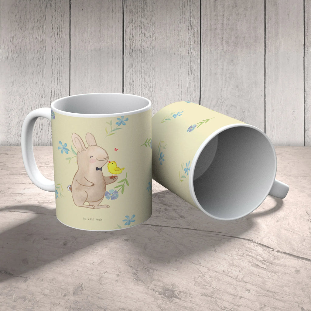 Tasse Hase mit Küken Tasse, Kaffeetasse, Teetasse, Becher, Kaffeebecher, Teebecher, Keramiktasse, Porzellantasse, Büro Tasse, Geschenk Tasse, Tasse Sprüche, Tasse Motive, Kaffeetassen, Tasse bedrucken, Designer Tasse, Cappuccino Tassen, Schöne Teetassen, Ostern, Osterhase, Ostergeschenke, Osternest, Osterdeko, Geschenke zu Ostern, Ostern Geschenk, Ostergeschenke Kinder, Ostern Kinder