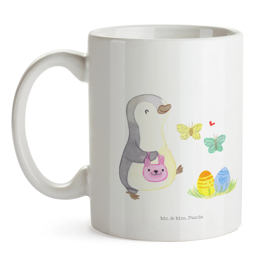 Tasse Pinguin Eiersuche Tasse, Kaffeetasse, Teetasse, Becher, Kaffeebecher, Teebecher, Keramiktasse, Porzellantasse, Büro Tasse, Geschenk Tasse, Tasse Sprüche, Tasse Motive, Kaffeetassen, Tasse bedrucken, Designer Tasse, Cappuccino Tassen, Schöne Teetassen, Ostern, Osterhase, Ostergeschenke, Osternest, Osterdeko, Geschenke zu Ostern, Ostern Geschenk, Ostergeschenke Kinder, Ostern Kinder