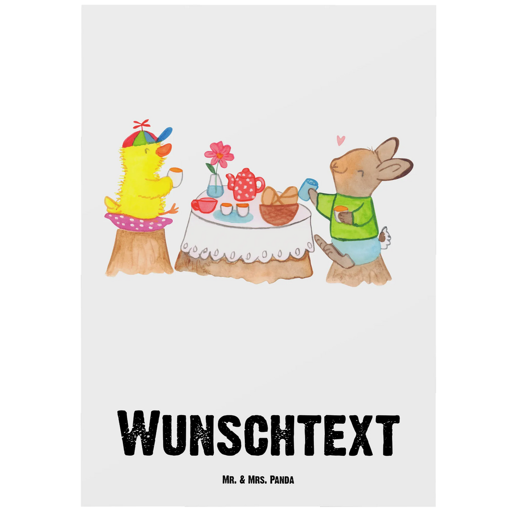 Personalisierte Postkarte Ostern Frühstück Postkarte mit Namen, Postkarte bedrucken, Postkarte mit Wunschtext, Postkarte personalisierbar, Geschenkkarte mit Namen, Grußkarte mit Namen, Karte mit Namen, Einladung mit Namen, Ansichtskarte mit Namen, Geschenkkarte mit Wunschtext, Grußkarte mit Wunschtext, Karte mit Wunschtext, Einladung mit Wunschtext, Ansichtskarte mit Wunschtext, Ostern, Osterhase, Ostergeschenke, Osternest, Osterdeko, Geschenke zu Ostern, Ostern Geschenk, Ostergeschenke Kinder, Ostern Kinder, Ostergrüße, Ostereier, Frühling, Frühlingsgefühle, Hase, Osterfrühstück, Frühstück, Picknick, Küken, Osterküken