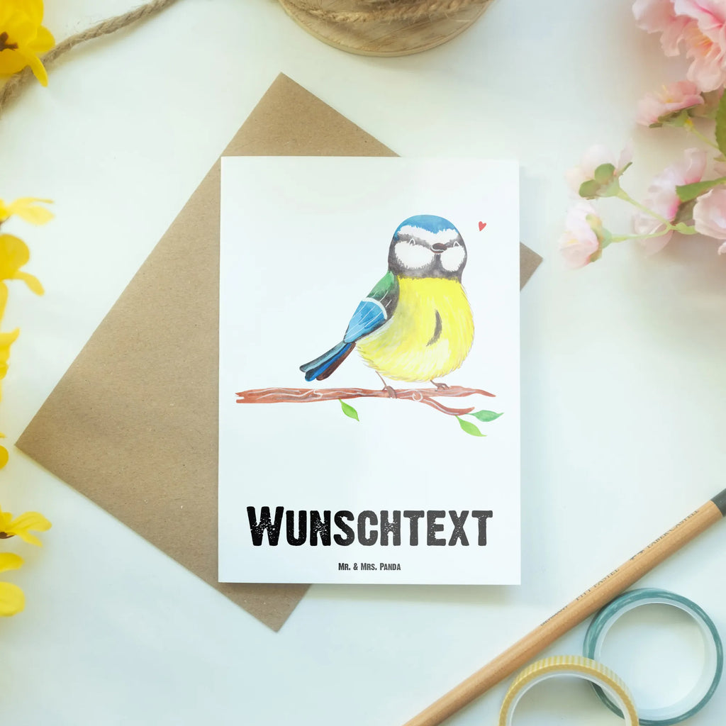 Personalisierte Grußkarte Vogel Blaumeise Personalisierte Grußkarte, Personalisiertere Klappkarte, Personalisierte Einladungskarte, Personalisierte Glückwunschkarte, Personalisierte Hochzeitskarte, Personalisierte Geburtstagskarte, Grußkarte mit Namen, Grußkarte selber drucken, Grußkarte selbst gestalten, Grußkarte mit persönlichen Nachrichten, Grußkarte als Geldgeschenk, Grußkarten personalisiert, Personalisierte Karte, Ostern, Osterhase, Ostergeschenke, Osternest, Osterdeko, Geschenke zu Ostern, Ostern Geschenk, Ostergeschenke Kinder, Ostern Kinder, Ostergrüße, Blaumeise, Vogel, liebe Grüße, Frühling, Frühlingsgefühle, Osterzeit