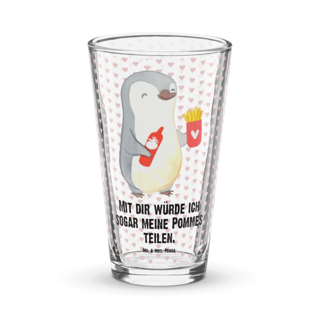 Premium Trinkglas Pinguin Pommes Trinkglas, Glas, Pint Glas, Bierglas, Cocktail Glas, Wasserglas, Liebe, Partner, Freund, Freundin, Ehemann, Ehefrau, Heiraten, Verlobung, Heiratsantrag, Liebesgeschenk, Jahrestag, Hocheitstag, Valentinstag, Geschenk für Frauen, Hochzeitstag, Mitbringsel, Geschenk für Freundin, Geschenk für Partner, Liebesbeweis, für Männer, für Ehemann