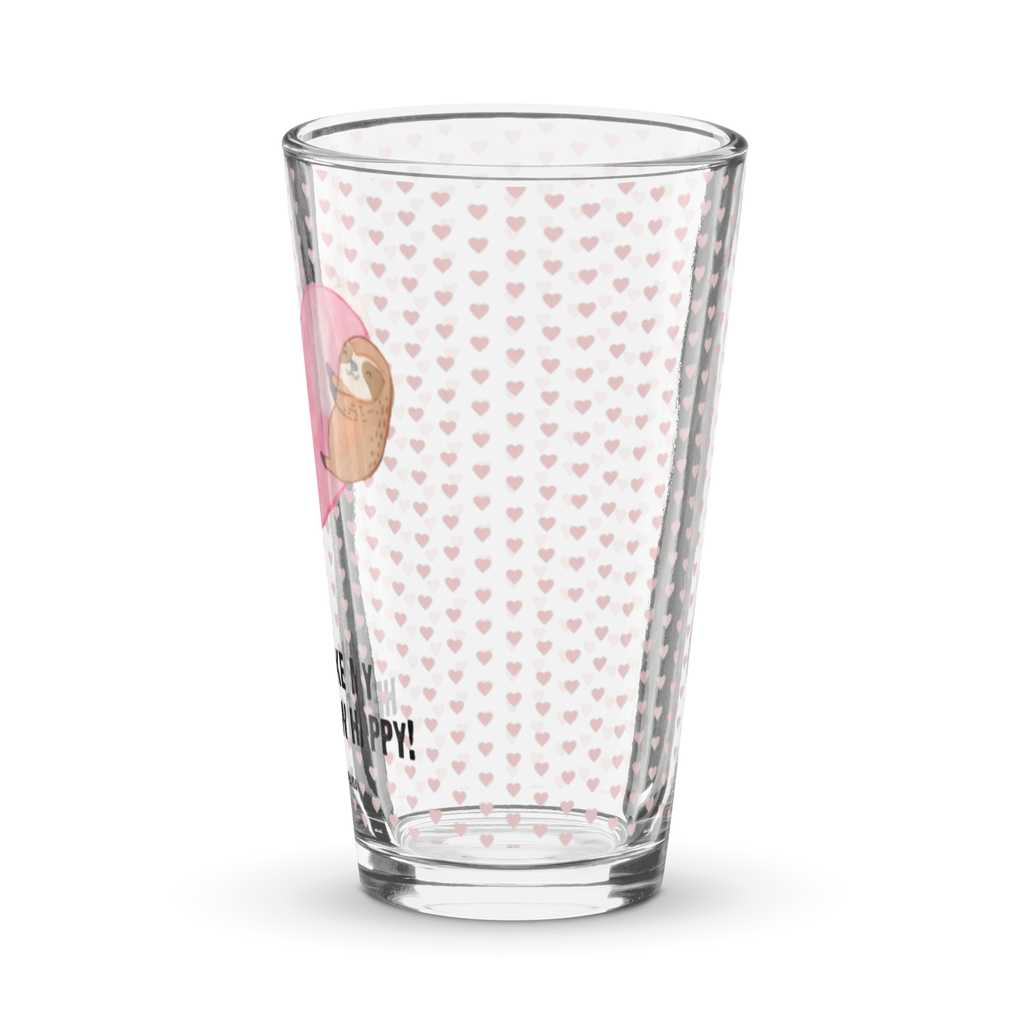 Premium Trinkglas Faultiere Herz Trinkglas, Glas, Pint Glas, Bierglas, Cocktail Glas, Wasserglas, Liebe, Partner, Freund, Freundin, Ehemann, Ehefrau, Heiraten, Verlobung, Heiratsantrag, Liebesgeschenk, Jahrestag, Hocheitstag, Valentinstag, Geschenk für Frauen, Hochzeitstag, Mitbringsel, Geschenk für Freundin, Geschenk für Partner, Liebesbeweis, für Männer, für Ehemann