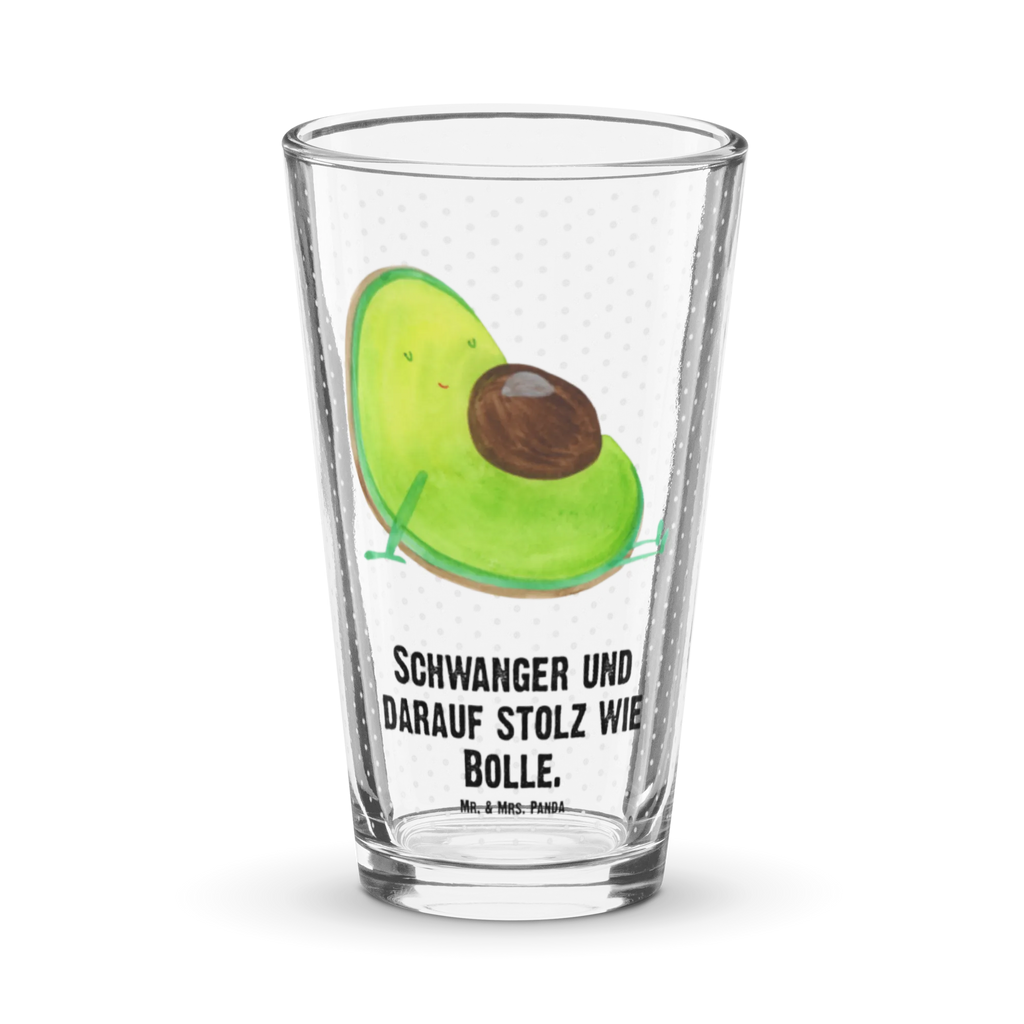 Premium Trinkglas Avocado schwanger Trinkglas, Glas, Pint Glas, Bierglas, Cocktail Glas, Wasserglas, Avocado, Veggie, Vegan, Gesund, schwanger, Schwangerschaft, Babyparty, Babyshower