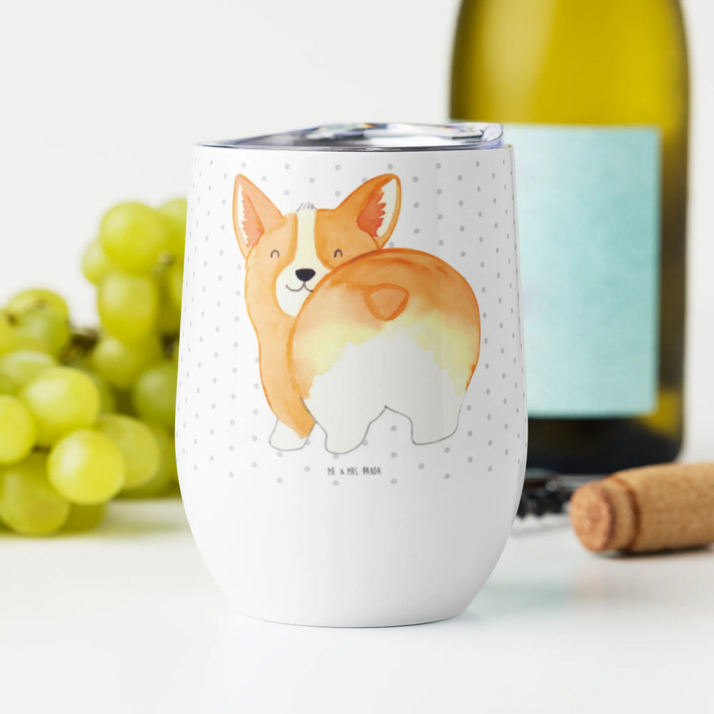 Weinbecher Corgie Po Weinbecher, Glühwein Becher, Heißgetränke, Trinkbecher, Weinkelch, Weingläser, hochwertiger Weinbecher, Weinbecher Reisen, Weinbecher unterwegs, Thermobecher, Glühweinbecher, Hund, Hundemotiv, Haustier, Hunderasse, Tierliebhaber, Hundebesitzer, Sprüche, Corgie, Hundeliebe, Motivation, Selbstliebe, Spruch