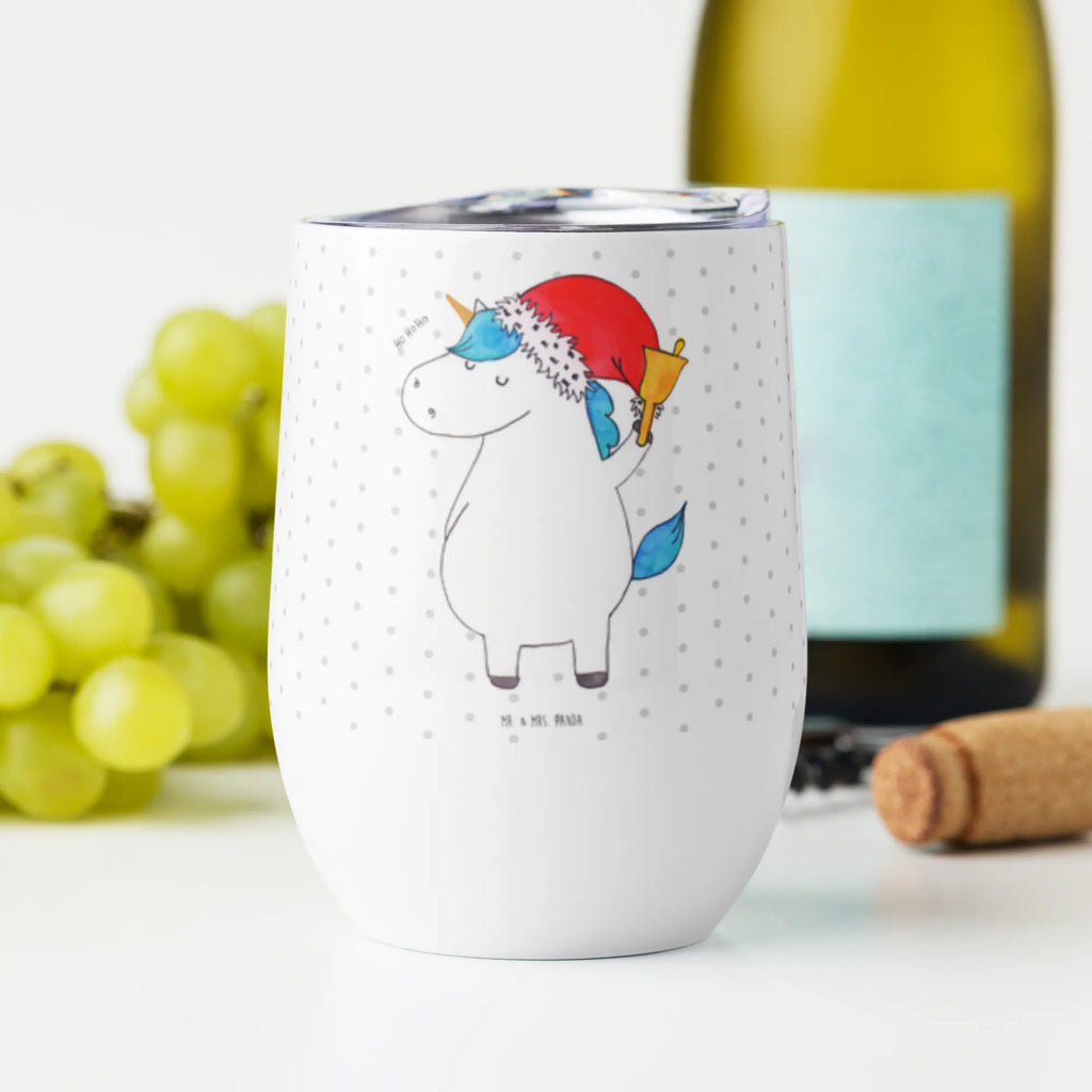 Weinbecher Einhorn Weihnachtsmann Weinbecher, Glühwein Becher, Heißgetränke, Trinkbecher, Weinkelch, Weingläser, hochwertiger Weinbecher, Weinbecher Reisen, Weinbecher unterwegs, Thermobecher, Glühweinbecher, Einhorn, Einhörner, Einhorn Deko, Pegasus, Unicorn, Gin, Schokolade, Schoki, Weihnachten, Weihnachtsmann, Nikolaus, Wunschzettel, Wunschliste, Feenstaub