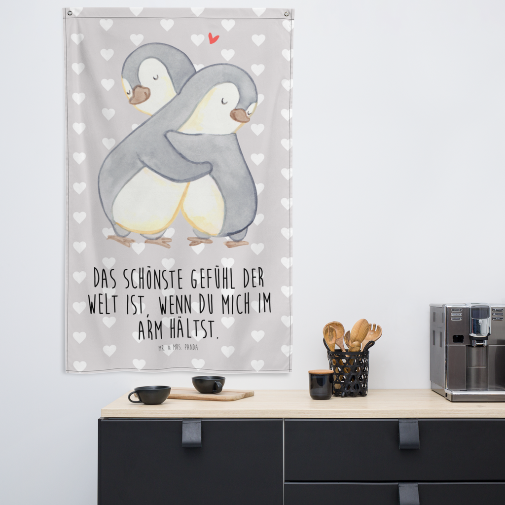 Wandteppich Pinguine Kuscheln Wandbehang, Dekoration, Boho, Wandteppich, Wandtuch, Wanddeko, Tapisserie, Tapestry, Wandbild, Textil-Kunst, Schmuck-Wandbehang, Wand Deko, Kinderzimmer, Kinderzimmer Wand, Kinderzimmer Deko, Kinderzimmer Wanddeko, Liebe, Partner, Freund, Freundin, Ehemann, Ehefrau, Heiraten, Verlobung, Heiratsantrag, Liebesgeschenk, Jahrestag, Hocheitstag, Valentinstag, Geschenk für Frauen, Hochzeitstag, Mitbringsel, Geschenk für Freundin, Geschenk für Partner, Liebesbeweis, für Männer, für Ehemann