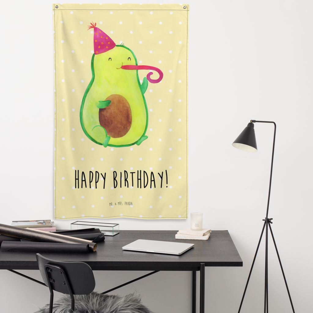 Wandteppich Avocado Birthday Wandbehang, Dekoration, Boho, Wandteppich, Wandtuch, Wanddeko, Tapisserie, Tapestry, Wandbild, Textil-Kunst, Schmuck-Wandbehang, Wand Deko, Kinderzimmer, Kinderzimmer Wand, Kinderzimmer Deko, Kinderzimmer Wanddeko, Avocado, Veggie, Vegan, Gesund