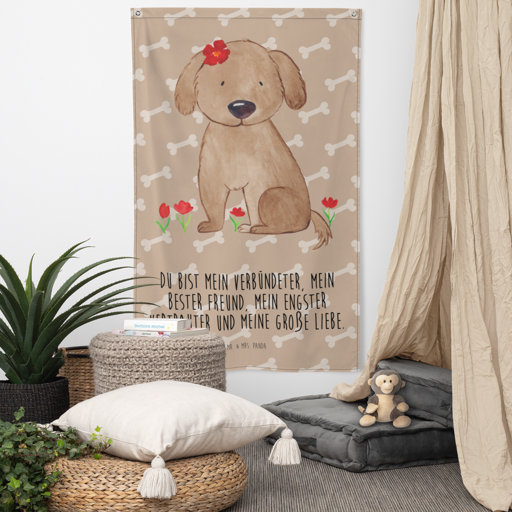 Wandteppich Hund Hundedame Wandbehang, Dekoration, Boho, Wandteppich, Wandtuch, Wanddeko, Tapisserie, Tapestry, Wandbild, Textil-Kunst, Schmuck-Wandbehang, Wand Deko, Kinderzimmer, Kinderzimmer Wand, Kinderzimmer Deko, Kinderzimmer Wanddeko, Hund, Hundemotiv, Haustier, Hunderasse, Tierliebhaber, Hundebesitzer, Sprüche, Hunde, Hundeliebe, Hundeglück, Liebe, Frauchen