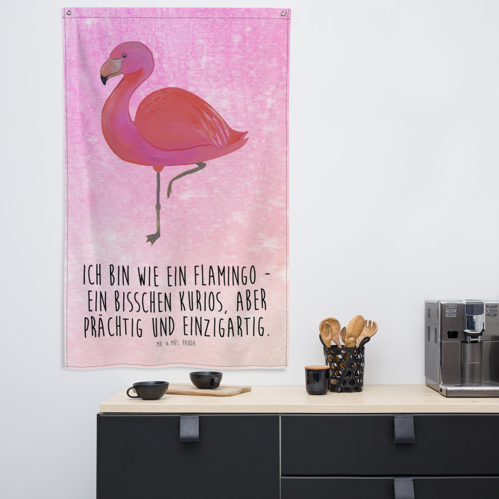 Wandteppich Flamingo classic Wandbehang, Dekoration, Boho, Wandteppich, Wandtuch, Wanddeko, Tapisserie, Tapestry, Wandbild, Textil-Kunst, Schmuck-Wandbehang, Wand Deko, Kinderzimmer, Kinderzimmer Wand, Kinderzimmer Deko, Kinderzimmer Wanddeko, Flamingo, Einzigartig, Selbstliebe, Stolz, ich, für mich, Spruch, Freundin, Freundinnen, Außenseiter, Sohn, Tochter, Geschwister