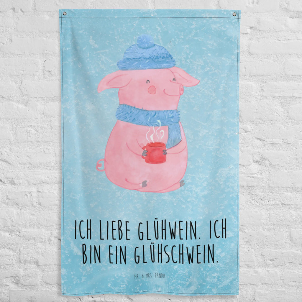 Wandteppich Glühschwein Wandbehang, Dekoration, Boho, Wandteppich, Wandtuch, Wanddeko, Tapisserie, Tapestry, Wandbild, Textil-Kunst, Schmuck-Wandbehang, Wand Deko, Kinderzimmer, Kinderzimmer Wand, Kinderzimmer Deko, Kinderzimmer Wanddeko, Winter, Weihnachten, Weihnachtsdeko, Nikolaus, Advent, Heiligabend, Wintermotiv, Glühschwein, Glühwein, Weihnachtsmarkt, Punsch