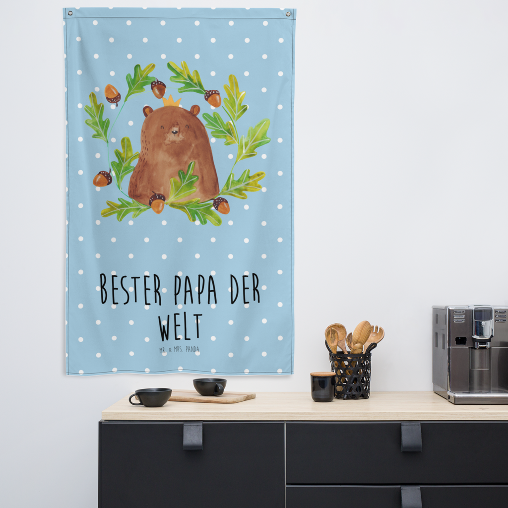 Wandteppich Bär König Wandbehang, Dekoration, Boho, Wandteppich, Wandtuch, Wanddeko, Tapisserie, Tapestry, Wandbild, Textil-Kunst, Schmuck-Wandbehang, Wand Deko, Kinderzimmer, Kinderzimmer Wand, Kinderzimmer Deko, Kinderzimmer Wanddeko, Bär, Teddy, Teddybär, Papa, Papa Bär, bester Vater, bester Papa, weltbester Papa, Vatertag, Vater, Dad, Daddy, Papi