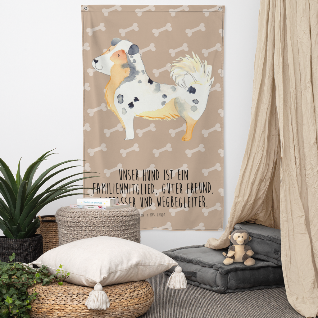 Wandteppich Australien Shepherd Wandbehang, Dekoration, Boho, Wandteppich, Wandtuch, Wanddeko, Tapisserie, Tapestry, Wandbild, Textil-Kunst, Schmuck-Wandbehang, Wand Deko, Kinderzimmer, Kinderzimmer Wand, Kinderzimmer Deko, Kinderzimmer Wanddeko, Hund, Hundemotiv, Haustier, Hunderasse, Tierliebhaber, Hundebesitzer, Sprüche, Australien Shepherd, Shepherd, Hundeliebe, Familienhund, Spruch