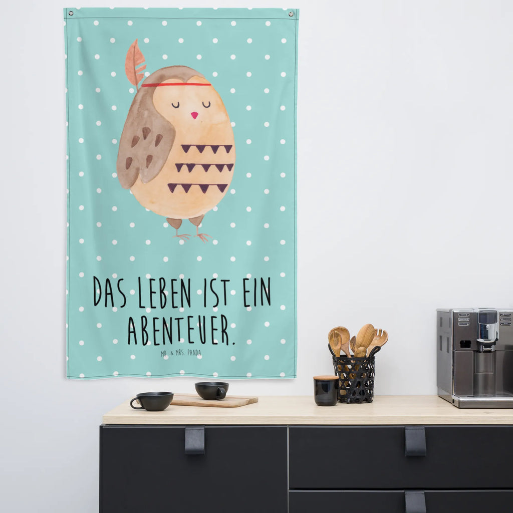 Wandteppich Eule Federschmuck Wandbehang, Dekoration, Boho, Wandteppich, Wandtuch, Wanddeko, Tapisserie, Tapestry, Wandbild, Textil-Kunst, Schmuck-Wandbehang, Wand Deko, Kinderzimmer, Kinderzimmer Wand, Kinderzimmer Deko, Kinderzimmer Wanddeko, Eule, Eule Deko, Owl, Das Leben ist ein Abenteuer, Reisespruch, Federschmuck