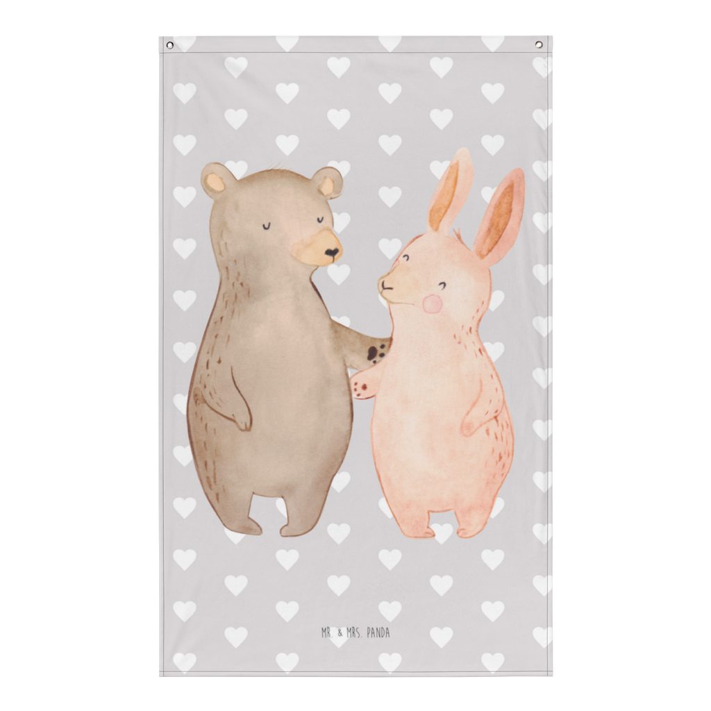 Wandteppich Bär Hase Umarmen Wandbehang, Dekoration, Boho, Wandteppich, Wandtuch, Wanddeko, Tapisserie, Tapestry, Wandbild, Textil-Kunst, Schmuck-Wandbehang, Wand Deko, Kinderzimmer, Kinderzimmer Wand, Kinderzimmer Deko, Kinderzimmer Wanddeko, Liebe, Partner, Freund, Freundin, Ehemann, Ehefrau, Heiraten, Verlobung, Heiratsantrag, Liebesgeschenk, Jahrestag, Hocheitstag, Freunde, bester Freund, Hase, Bär, Bärchen, best friends