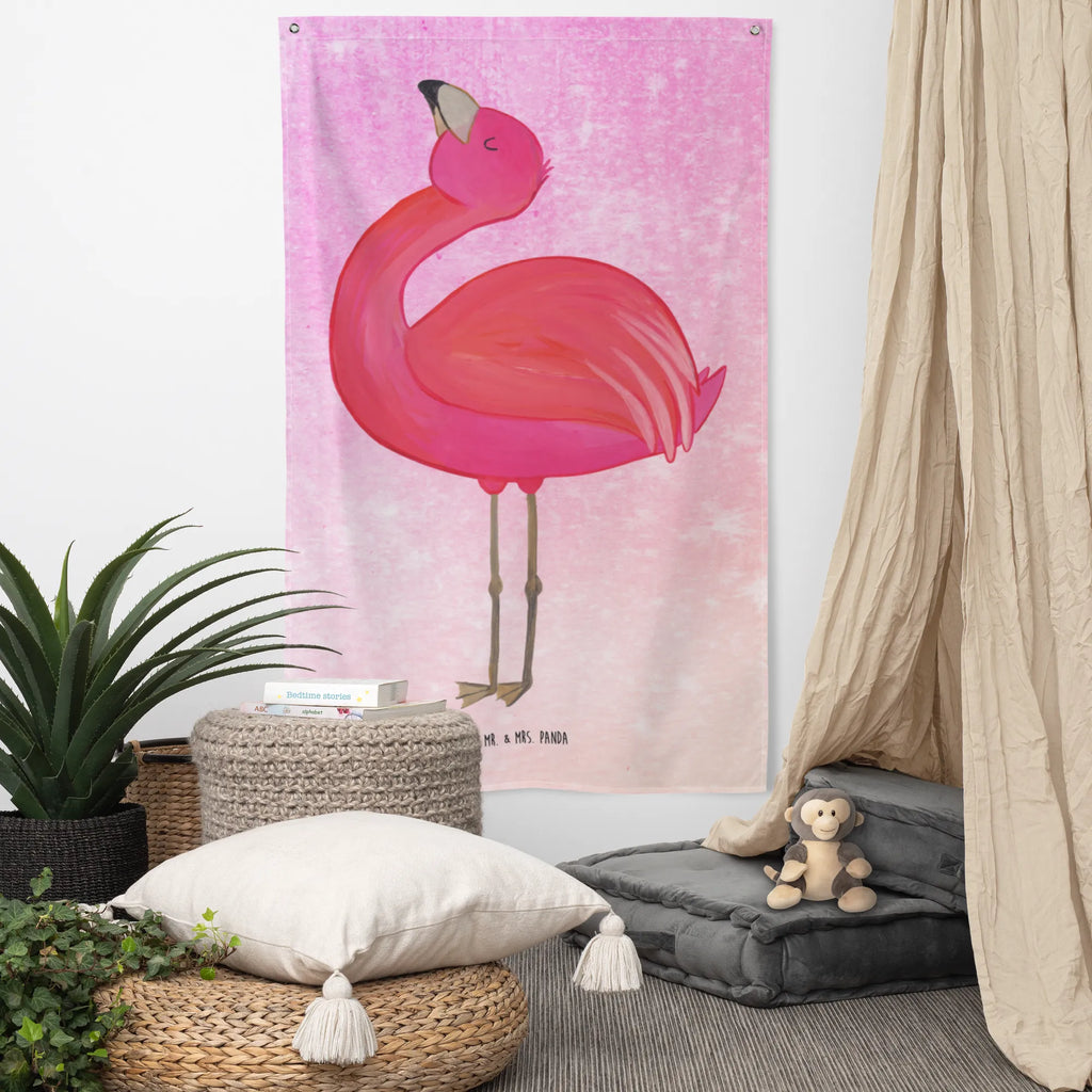 Wandteppich Flamingo stolz Wandbehang, Dekoration, Boho, Wandteppich, Wandtuch, Wanddeko, Tapisserie, Tapestry, Wandbild, Textil-Kunst, Schmuck-Wandbehang, Wand Deko, Kinderzimmer, Kinderzimmer Wand, Kinderzimmer Deko, Kinderzimmer Wanddeko, Flamingo, stolz, Freude, Selbstliebe, Selbstakzeptanz, Freundin, beste Freundin, Tochter, Mama, Schwester