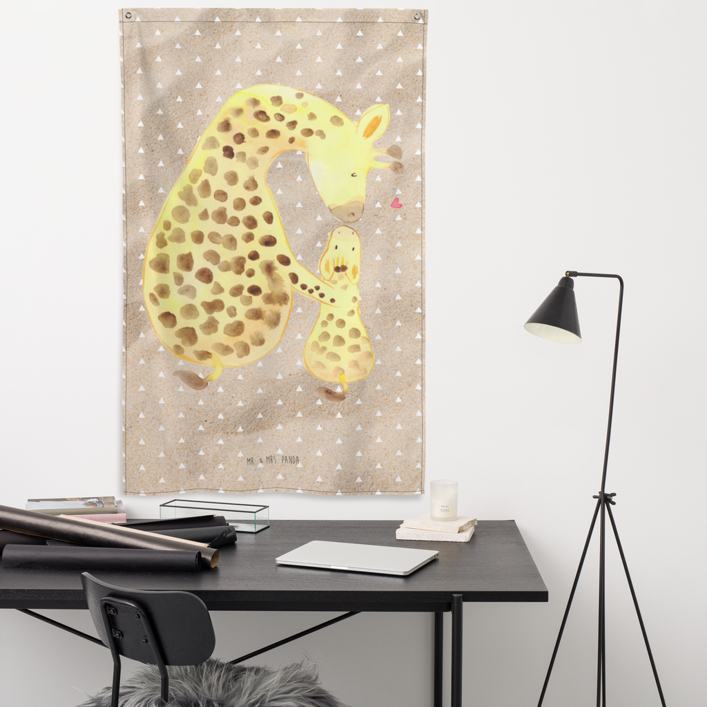 Wandteppich Giraffe mit Kind Wandbehang, Dekoration, Boho, Wandteppich, Wandtuch, Wanddeko, Tapisserie, Tapestry, Wandbild, Textil-Kunst, Schmuck-Wandbehang, Wand Deko, Kinderzimmer, Kinderzimmer Wand, Kinderzimmer Deko, Kinderzimmer Wanddeko, Afrika, Wildtiere, Giraffe, Kind, Mutter, Mama, Tochter, Sohn, Lieblingsmensch