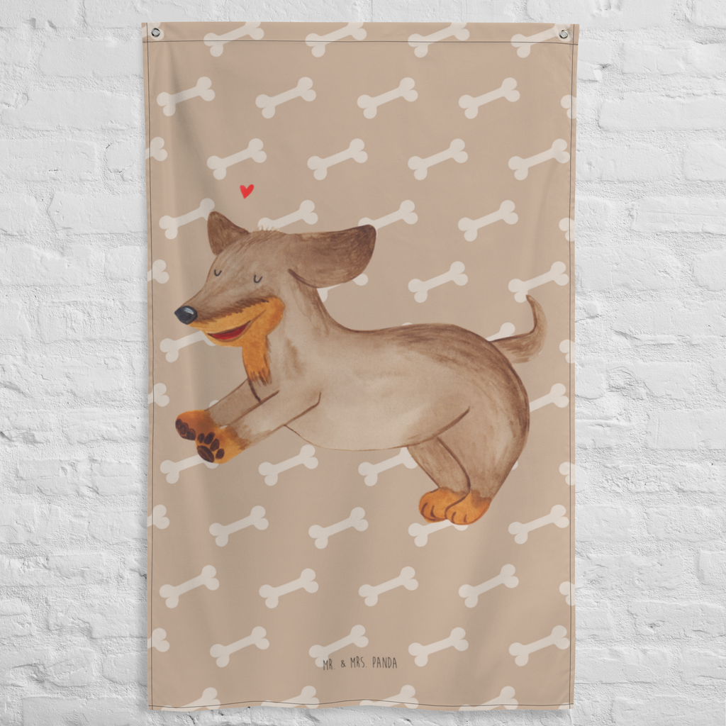 Wandteppich Hund Dackel fröhlich Wandbehang, Dekoration, Boho, Wandteppich, Wandtuch, Wanddeko, Tapisserie, Tapestry, Wandbild, Textil-Kunst, Schmuck-Wandbehang, Wand Deko, Kinderzimmer, Kinderzimmer Wand, Kinderzimmer Deko, Kinderzimmer Wanddeko, Hund, Hundemotiv, Haustier, Hunderasse, Tierliebhaber, Hundebesitzer, Sprüche, Hunde, Dackel, Dachshund, happy dog