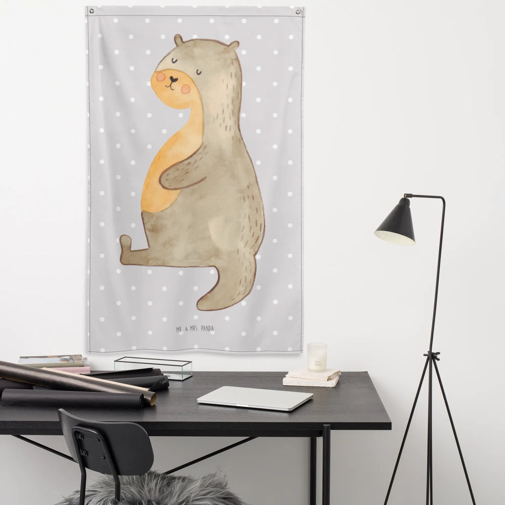 Wandteppich Otter Bauch Wandbehang, Dekoration, Boho, Wandteppich, Wandtuch, Wanddeko, Tapisserie, Tapestry, Wandbild, Textil-Kunst, Schmuck-Wandbehang, Wand Deko, Kinderzimmer, Kinderzimmer Wand, Kinderzimmer Deko, Kinderzimmer Wanddeko, Otter, Fischotter, Seeotter, Otter Seeotter See Otter