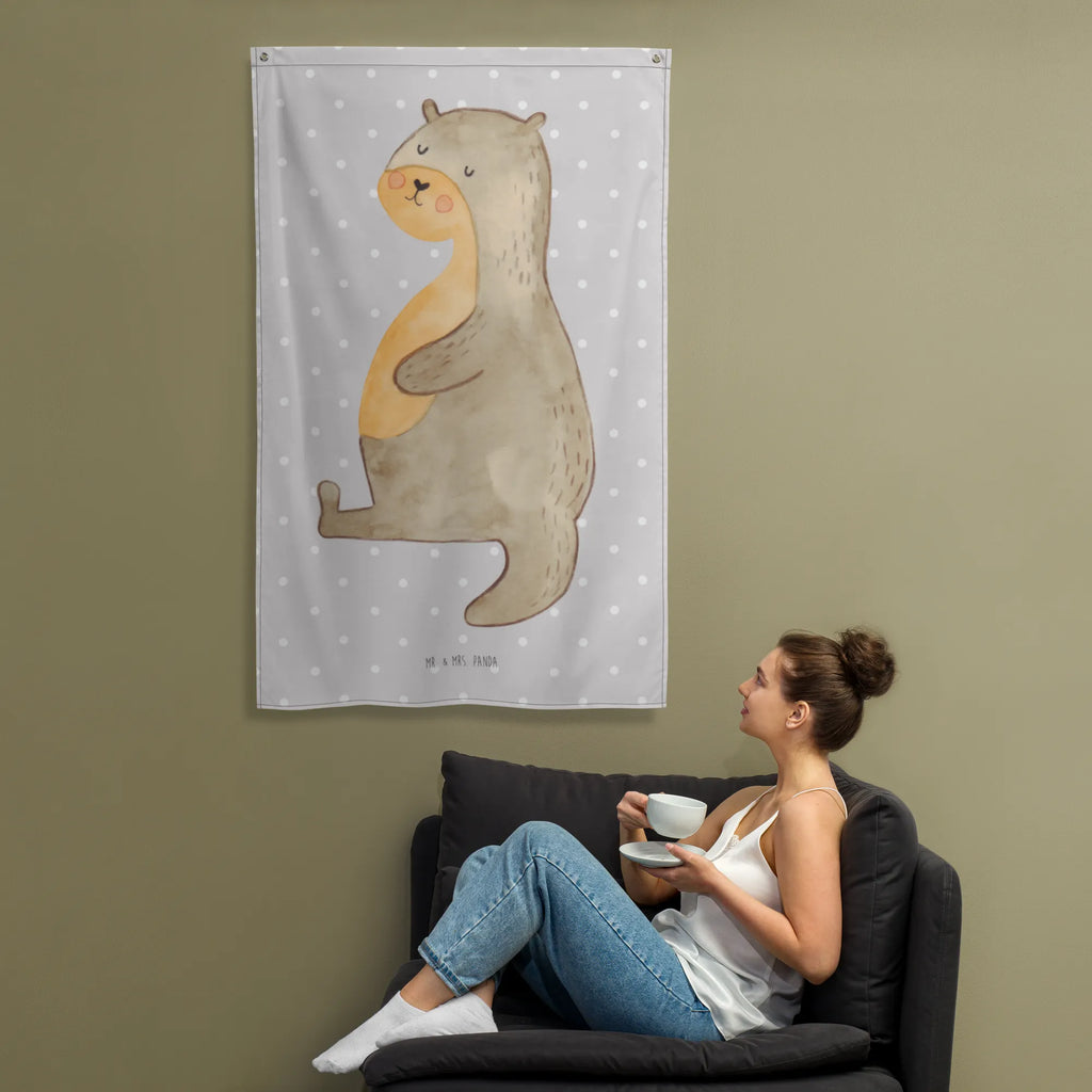 Wandteppich Otter Bauch Wandbehang, Dekoration, Boho, Wandteppich, Wandtuch, Wanddeko, Tapisserie, Tapestry, Wandbild, Textil-Kunst, Schmuck-Wandbehang, Wand Deko, Kinderzimmer, Kinderzimmer Wand, Kinderzimmer Deko, Kinderzimmer Wanddeko, Otter, Fischotter, Seeotter, Otter Seeotter See Otter