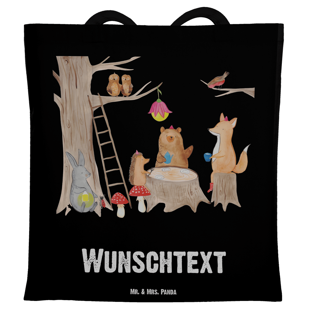 Personalisierte Tragetasche Waldtiere Picknick Personalisierte Beuteltasche, Personalisierter Beutel, Personalisierte Einkaufstasche, Personalisierter Jutebeutel, Personalisierter Stoffbeutel, Tragetasche mit Namen, Einkaufstasche mit Namen, Stoffbeutel mit Namen, Personalisierte Tasche, Personalisierte Jutetasche, Personalisierte Kindergartentasche, Tiermotive, Gute Laune, lustige Sprüche, Tiere, Waldtiere, Picknick, Wald, Fuchs, Hase, Igel, Maus, Eichhörnchen