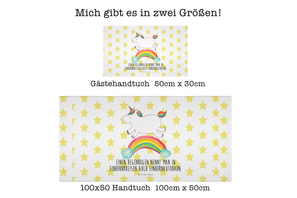 Handtuch Einhorn Regenbogen Handtuch, Badehandtuch, Badezimmer, Handtücher, groß, Kinder, Baby, Einhorn, Einhörner, Einhorn Deko, Pegasus, Unicorn, Regenbogen, Glitzer, Einhornpower, Erwachsenwerden, Einhornautobahn