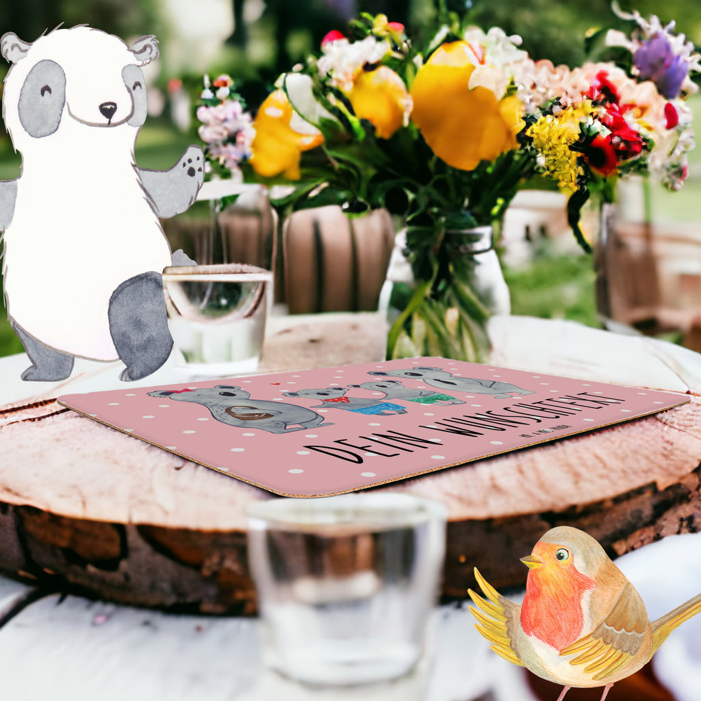 Personalisiertes Tischset Koala Familie zwei Personalisiertes Tischet, Personalisierter Tischuntersetzer, Personalisiertes Platzset, Familie, Vatertag, Muttertag, Bruder, Schwester, Mama, Papa, Oma, Opa, Koala, Koalabär, beste Familie, Familienzeit, Familienleben, Koalafamilie, Lieblingsfamilie