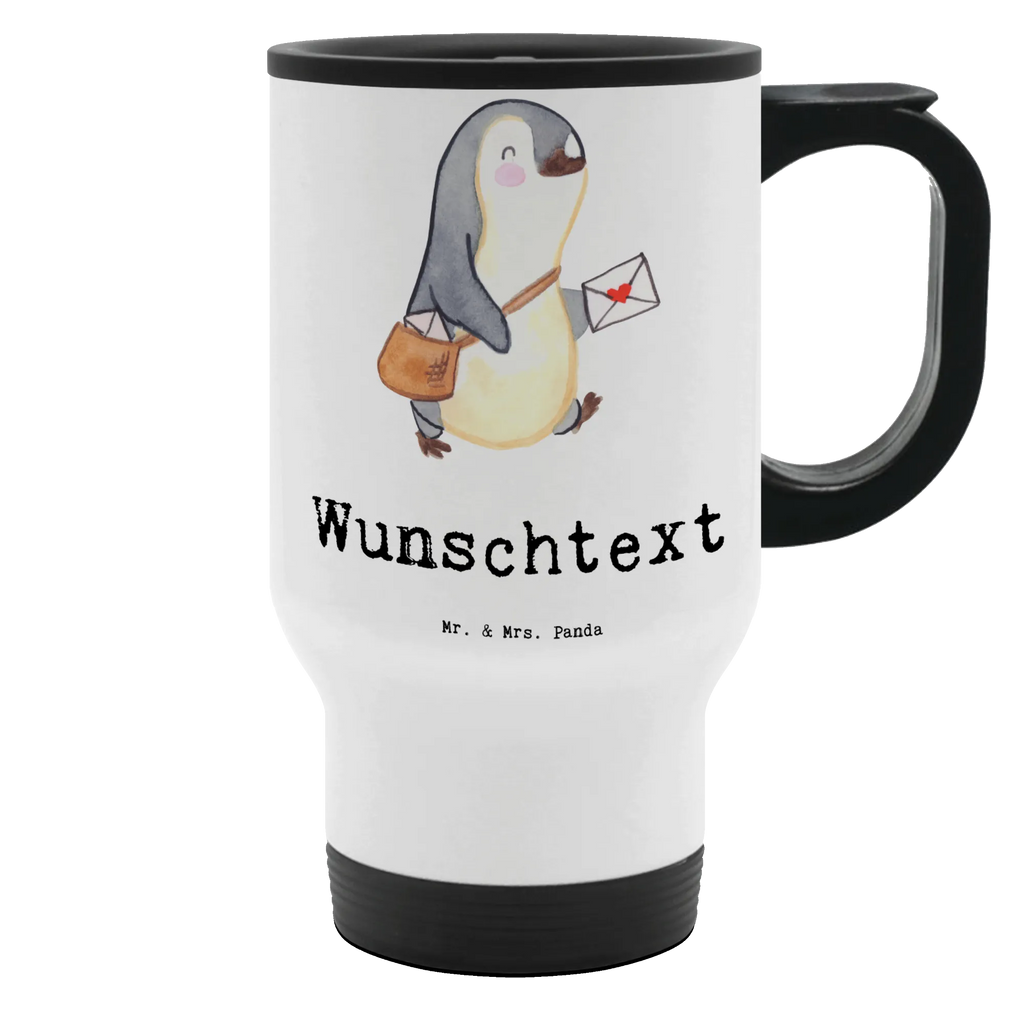 Personalisierter Thermobecher Postbote mit Herz Personalisierter Thermobecher, Personalisierter To Go Becher, Personalisierte Thermotasse, Personalisierter Kaffeebecher, Personalisierter Isolierbecher, Thermobecher personalisieren, Thermobecher mit Namen, Thermobecher selbst gestalten, Wunschname, Spülmaschinenfest, Bedrucken, Isolierbecher mit Namen, Isolierbecher selbst gestalten, Thermotasse personalisieren, Thermotasse mit Namen, Beruf, Ausbildung, Jubiläum, Abschied, Rente, Kollege, Kollegin, Geschenk, Schenken, Arbeitskollege, Mitarbeiter, Firma, Danke, Dankeschön, Postbote, Briefzusteller, Briefträger, Postler