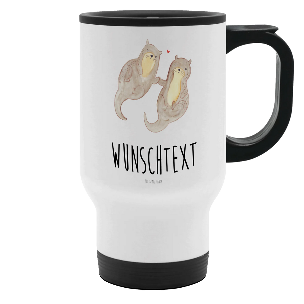 Personalisierter Thermobecher Otter händchenhaltend Personalisierter Thermobecher, Personalisierter To Go Becher, Personalisierte Thermotasse, Personalisierter Kaffeebecher, Personalisierter Isolierbecher, Thermobecher personalisieren, Thermobecher mit Namen, Thermobecher selbst gestalten, Wunschname, Spülmaschinenfest, Bedrucken, Isolierbecher mit Namen, Isolierbecher selbst gestalten, Thermotasse personalisieren, Thermotasse mit Namen, Otter, Fischotter, Seeotter, Otter Seeotter See Otter