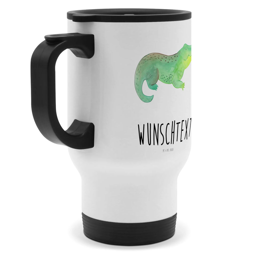 Personalisierter Thermobecher Krokodil Personalisierter Thermobecher, Personalisierter To Go Becher, Personalisierte Thermotasse, Personalisierter Kaffeebecher, Personalisierter Isolierbecher, Thermobecher personalisieren, Thermobecher mit Namen, Thermobecher selbst gestalten, Wunschname, Spülmaschinenfest, Bedrucken, Isolierbecher mit Namen, Isolierbecher selbst gestalten, Thermotasse personalisieren, Thermotasse mit Namen, Meerestiere, Meer, Urlaub, Krokodil, Krokodile, verrückt sein, spontan sein, Abenteuerlust, Reiselust, Freundin, beste Freundin, Lieblingsmensch