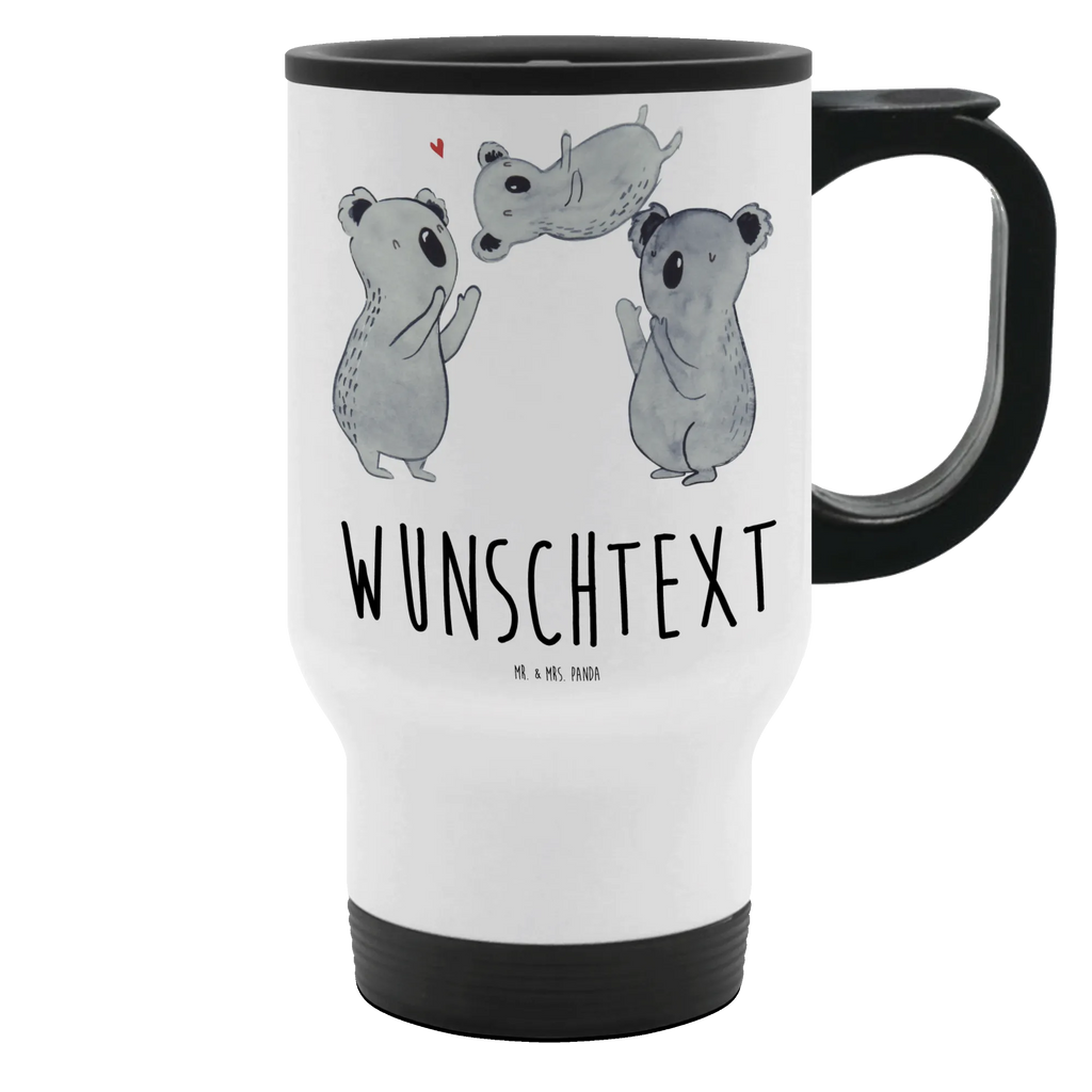 Personalisierter Thermobecher Koala Feiern Sich Personalisierter Thermobecher, Personalisierter To Go Becher, Personalisierte Thermotasse, Personalisierter Kaffeebecher, Personalisierter Isolierbecher, Thermobecher personalisieren, Thermobecher mit Namen, Thermobecher selbst gestalten, Wunschname, Spülmaschinenfest, Bedrucken, Isolierbecher mit Namen, Isolierbecher selbst gestalten, Thermotasse personalisieren, Thermotasse mit Namen, Geburtstag, Geburtstagsgeschenk, Geschenk, Koala, Familie, Kind, Eltern, Herz, Liebe