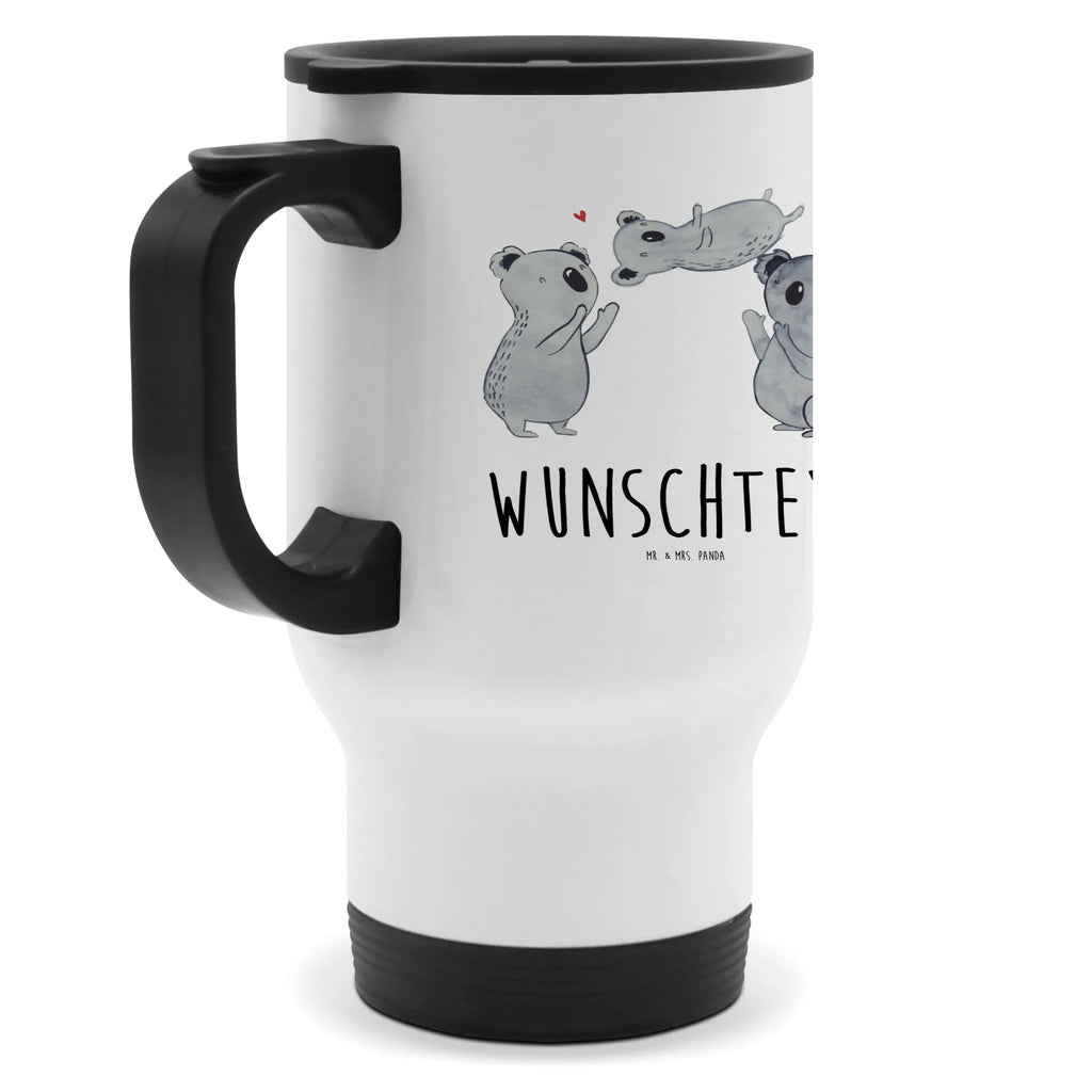 Personalisierter Thermobecher Koala Feiern Sich Personalisierter Thermobecher, Personalisierter To Go Becher, Personalisierte Thermotasse, Personalisierter Kaffeebecher, Personalisierter Isolierbecher, Thermobecher personalisieren, Thermobecher mit Namen, Thermobecher selbst gestalten, Wunschname, Spülmaschinenfest, Bedrucken, Isolierbecher mit Namen, Isolierbecher selbst gestalten, Thermotasse personalisieren, Thermotasse mit Namen, Geburtstag, Geburtstagsgeschenk, Geschenk, Koala, Familie, Kind, Eltern, Herz, Liebe