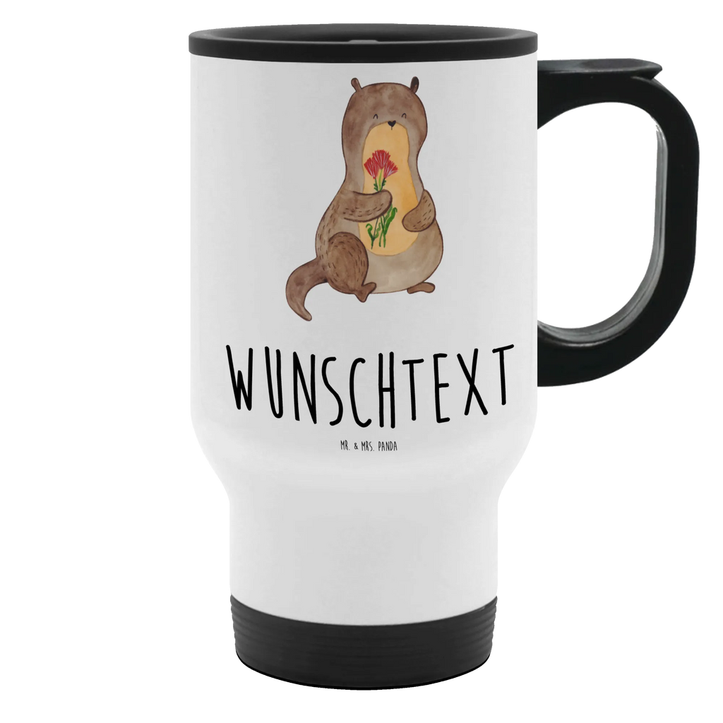 Personalisierter Thermobecher Otter Blumenstrauß Personalisierter Thermobecher, Personalisierter To Go Becher, Personalisierte Thermotasse, Personalisierter Kaffeebecher, Personalisierter Isolierbecher, Thermobecher personalisieren, Thermobecher mit Namen, Thermobecher selbst gestalten, Wunschname, Spülmaschinenfest, Bedrucken, Isolierbecher mit Namen, Isolierbecher selbst gestalten, Thermotasse personalisieren, Thermotasse mit Namen, Otter, Fischotter, Seeotter, Otter Seeotter See Otter