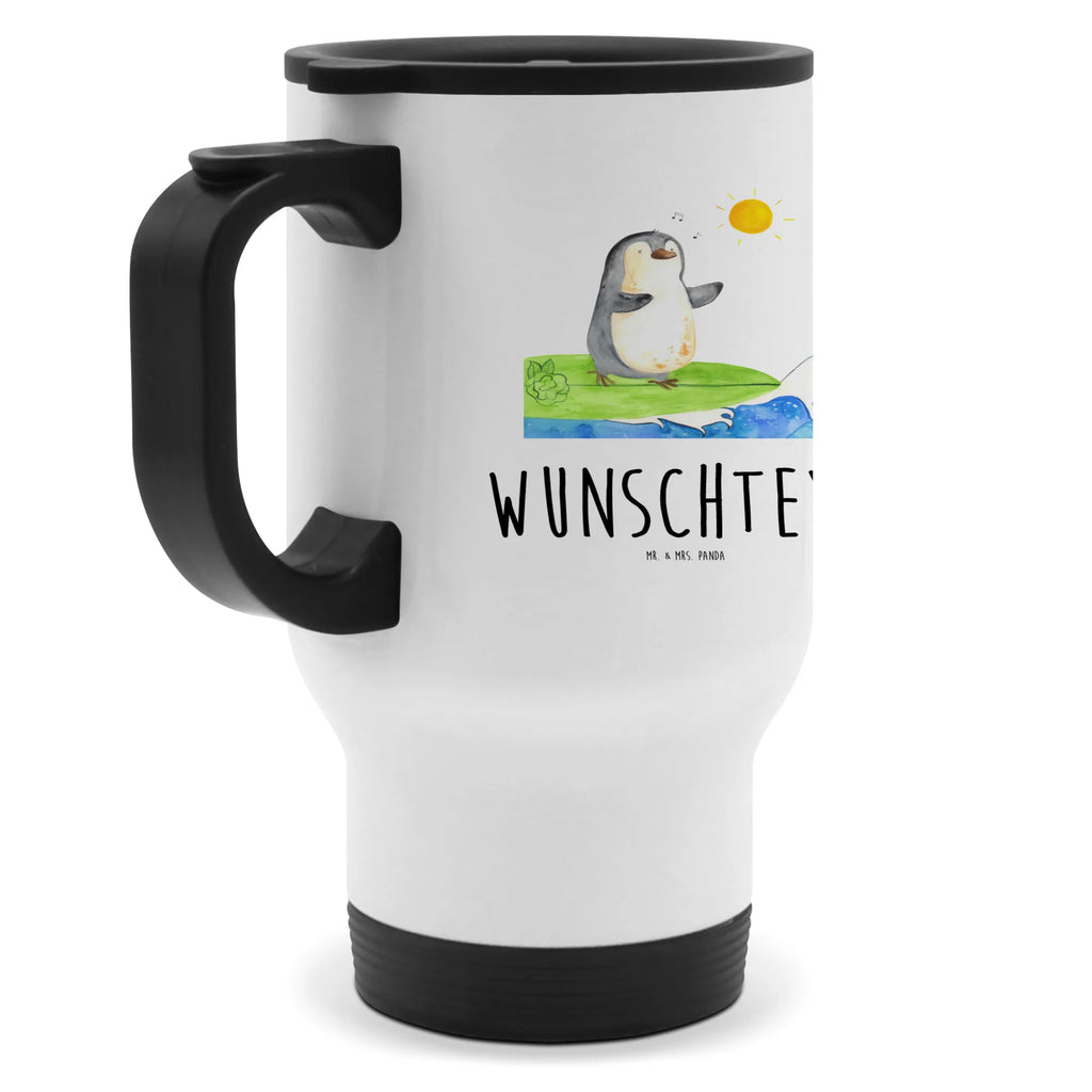 Personalisierter Thermobecher Pinguin Surfer Personalisierter Thermobecher, Personalisierter To Go Becher, Personalisierte Thermotasse, Personalisierter Kaffeebecher, Personalisierter Isolierbecher, Thermobecher personalisieren, Thermobecher mit Namen, Thermobecher selbst gestalten, Wunschname, Spülmaschinenfest, Bedrucken, Isolierbecher mit Namen, Isolierbecher selbst gestalten, Thermotasse personalisieren, Thermotasse mit Namen, Pinguin, Pinguine, surfen, Surfer, Hawaii, Urlaub, Wellen, Wellen reiten, Portugal