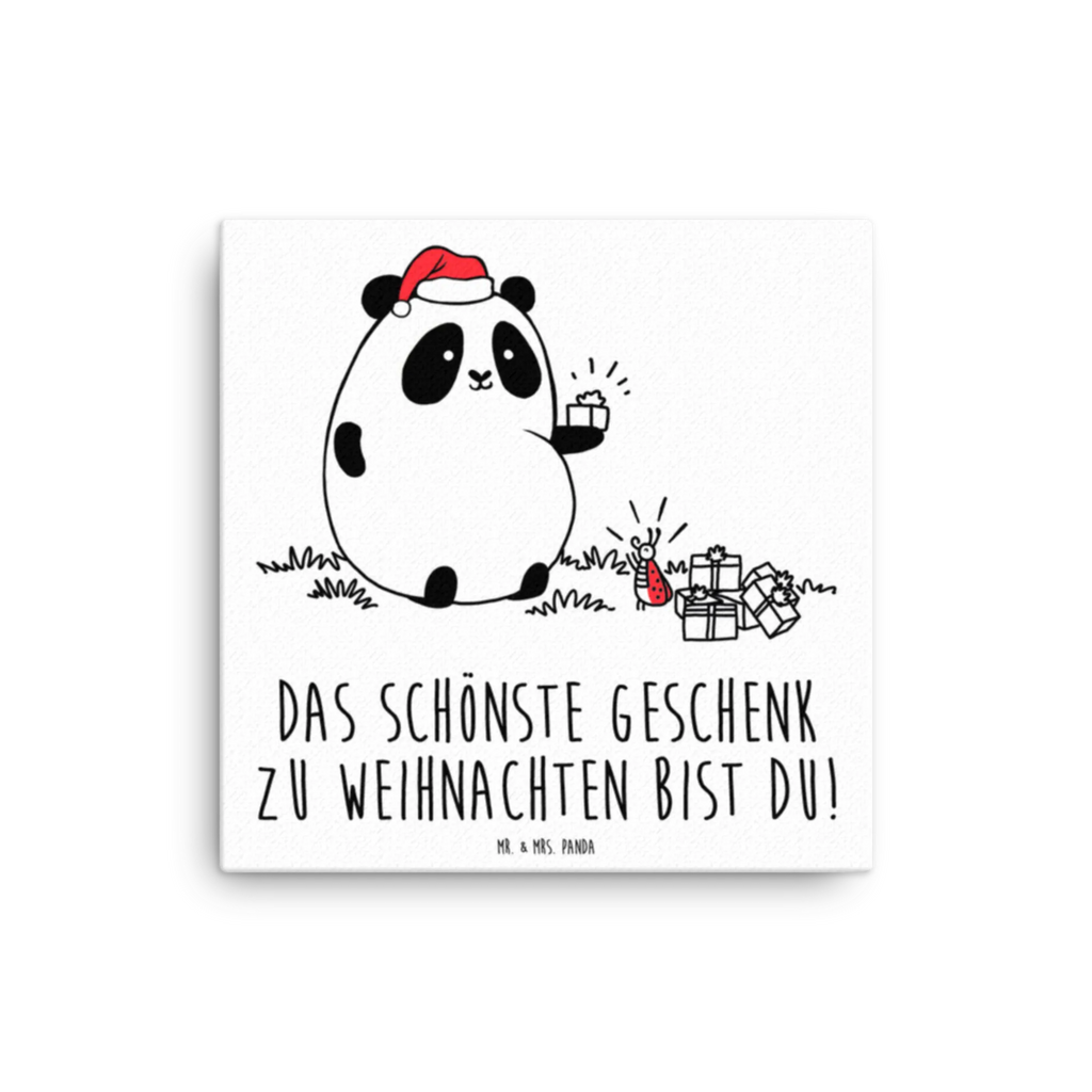 Leinwand Bild Panda Weihnachtsgeschenk Leinwand, Bild, Kunstdruck, Wanddeko, Dekoration