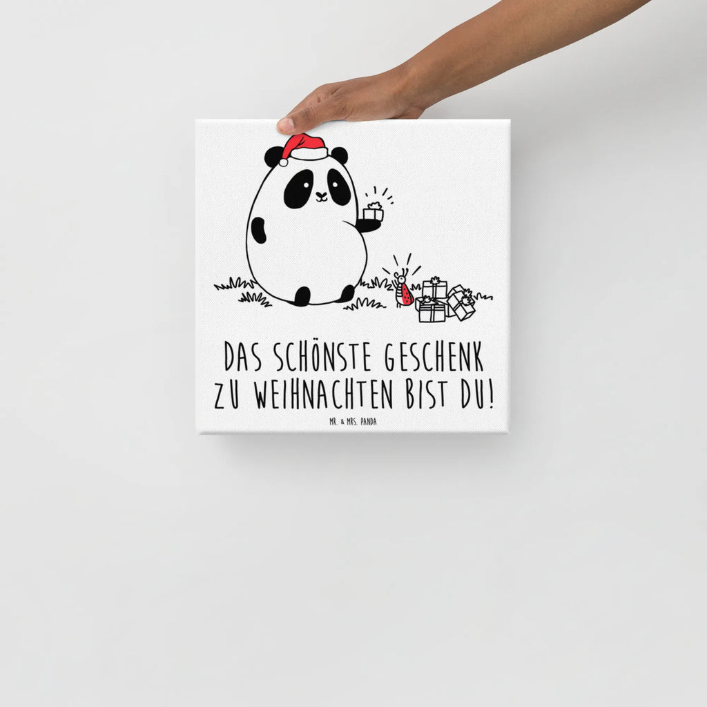 Leinwand Bild Panda Weihnachtsgeschenk Leinwand, Bild, Kunstdruck, Wanddeko, Dekoration