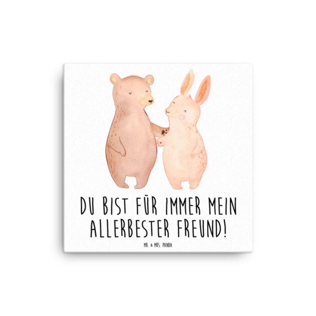 Leinwand Bild Bär und Hase Umarmen Leinwand, Bild, Kunstdruck, Wanddeko, Dekoration, Liebe, Partner, Freund, Freundin, Ehemann, Ehefrau, Heiraten, Verlobung, Heiratsantrag, Liebesgeschenk, Jahrestag, Hocheitstag, Freunde, bester Freund, Hase, Bär, Bärchen, best friends