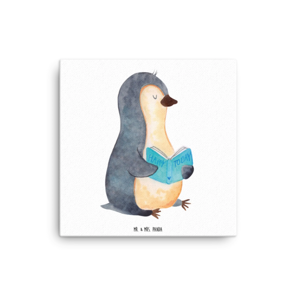 Leinwand Bild Pinguin Buch Leinwand, Bild, Kunstdruck, Wanddeko, Dekoration, Pinguin, Pinguine, Buch, Lesen, Bücherwurm, Nichtstun, Faulenzen, Ferien, Urlaub, Freizeit