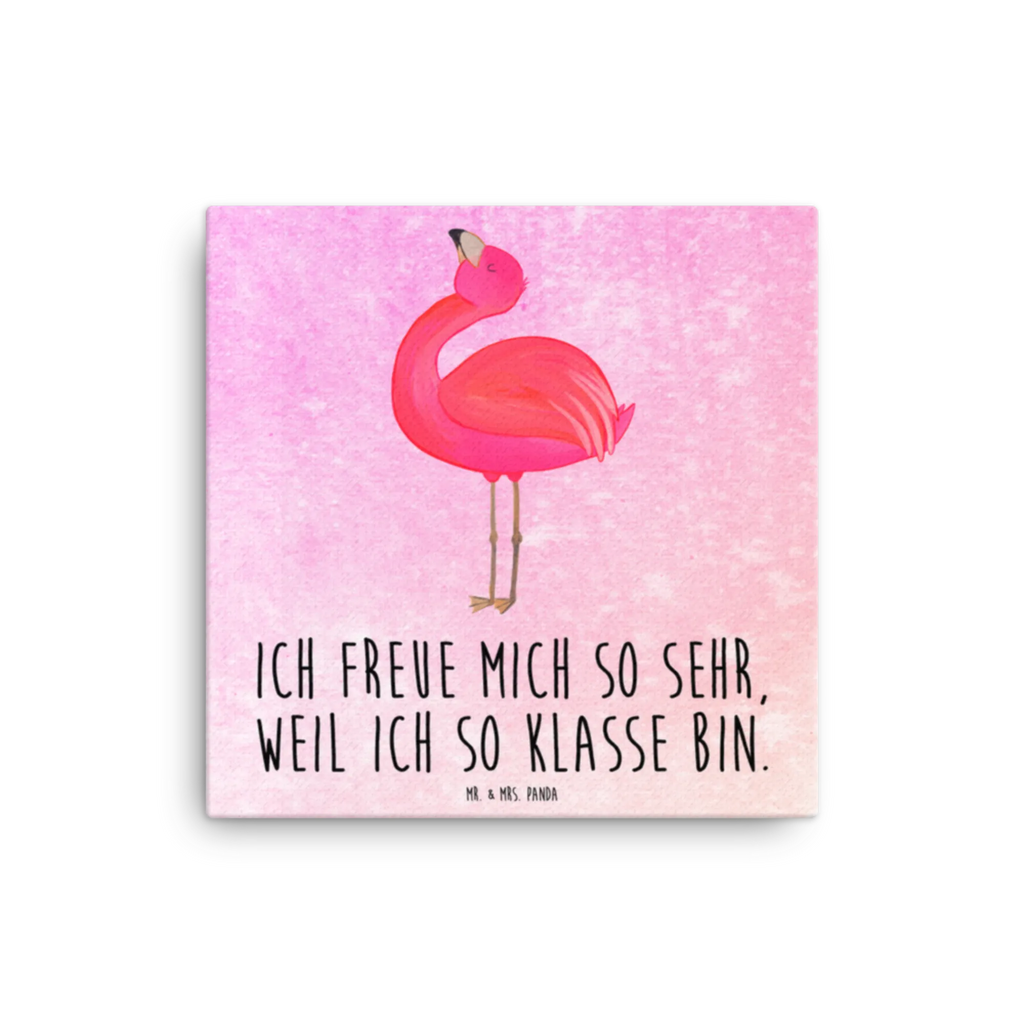 Leinwand Bild Flamingo Stolz Leinwand, Bild, Kunstdruck, Wanddeko, Dekoration, Flamingo, stolz, Freude, Selbstliebe, Selbstakzeptanz, Freundin, beste Freundin, Tochter, Mama, Schwester