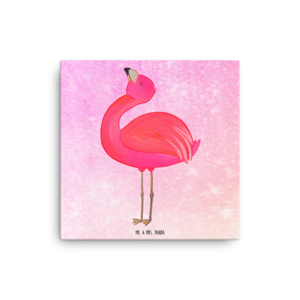 Leinwand Bild Flamingo Stolz Leinwand, Bild, Kunstdruck, Wanddeko, Dekoration, Flamingo, stolz, Freude, Selbstliebe, Selbstakzeptanz, Freundin, beste Freundin, Tochter, Mama, Schwester