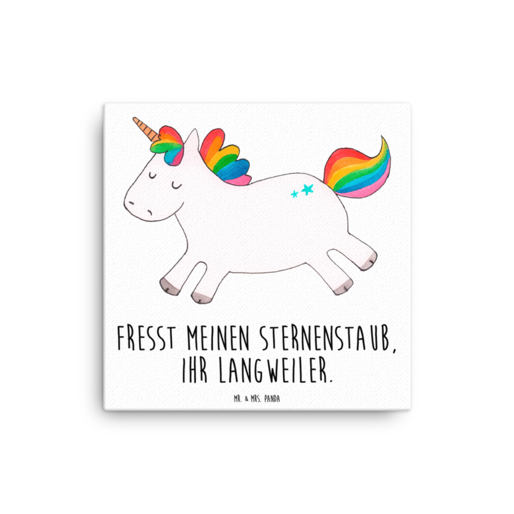 Leinwand Bild Einhorn Happy Leinwand, Bild, Kunstdruck, Wanddeko, Dekoration, Einhorn, Einhörner, Einhorn Deko, Pegasus, Unicorn, glücklich, fröhlich, Spaß, Freude, Lebensfreude, witzig, spannend, Lächeln, Lachen