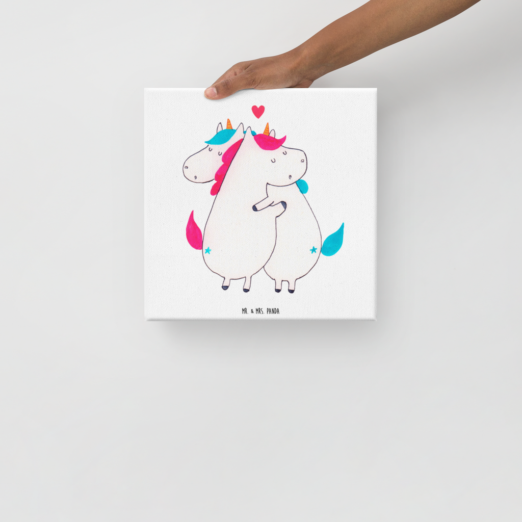 Leinwand Bild Einhorn Mitteilung Leinwand, Bild, Kunstdruck, Wanddeko, Dekoration, Einhorn, Einhörner, Einhorn Deko, Pegasus, Unicorn, Valentinstag, Valentine, Liebe, Geschenk, Partner, Ehe, lustig, witzig, Spruch