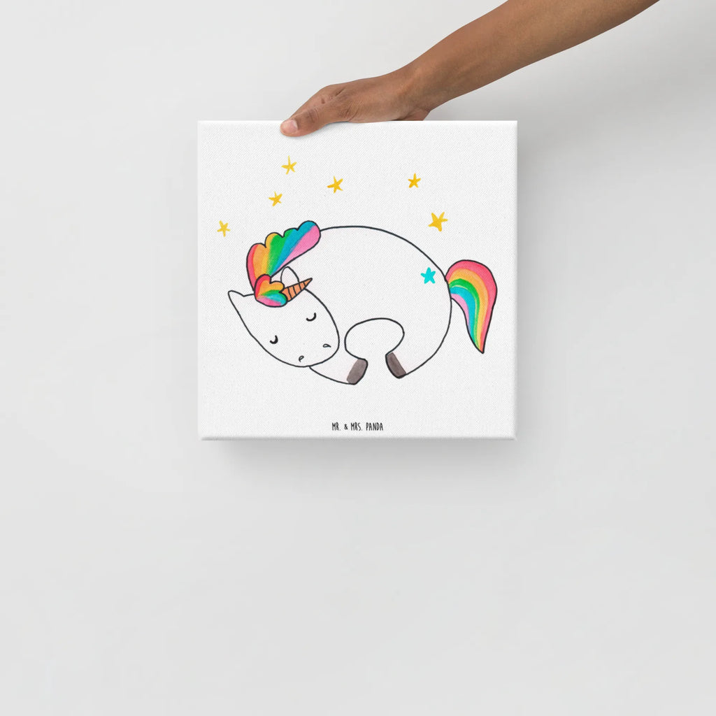 Leinwand Bild Einhorn Nacht Leinwand, Bild, Kunstdruck, Wanddeko, Dekoration, Einhorn, Einhörner, Einhorn Deko, Unicorn, Träume, Traum, unicorn, Realität, Menschen, Geschenk, Ruhe, Freundin