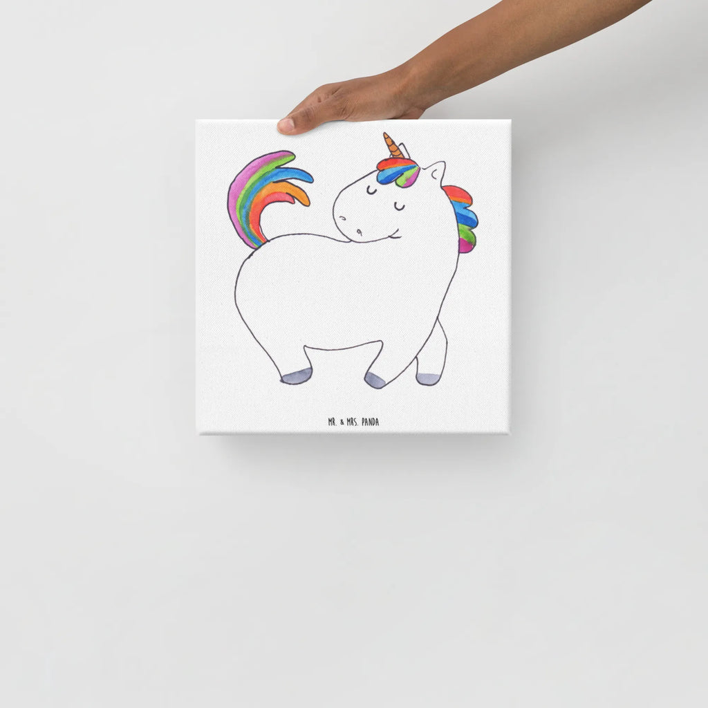 Leinwand Bild Einhorn stolzierend Leinwand, Bild, Kunstdruck, Wanddeko, Dekoration, Einhorn, Einhörner, Einhorn Deko, Unicorn, stolz, anders, bunt, Pferd, Reiter, Reiten, Freundin, Geschenk