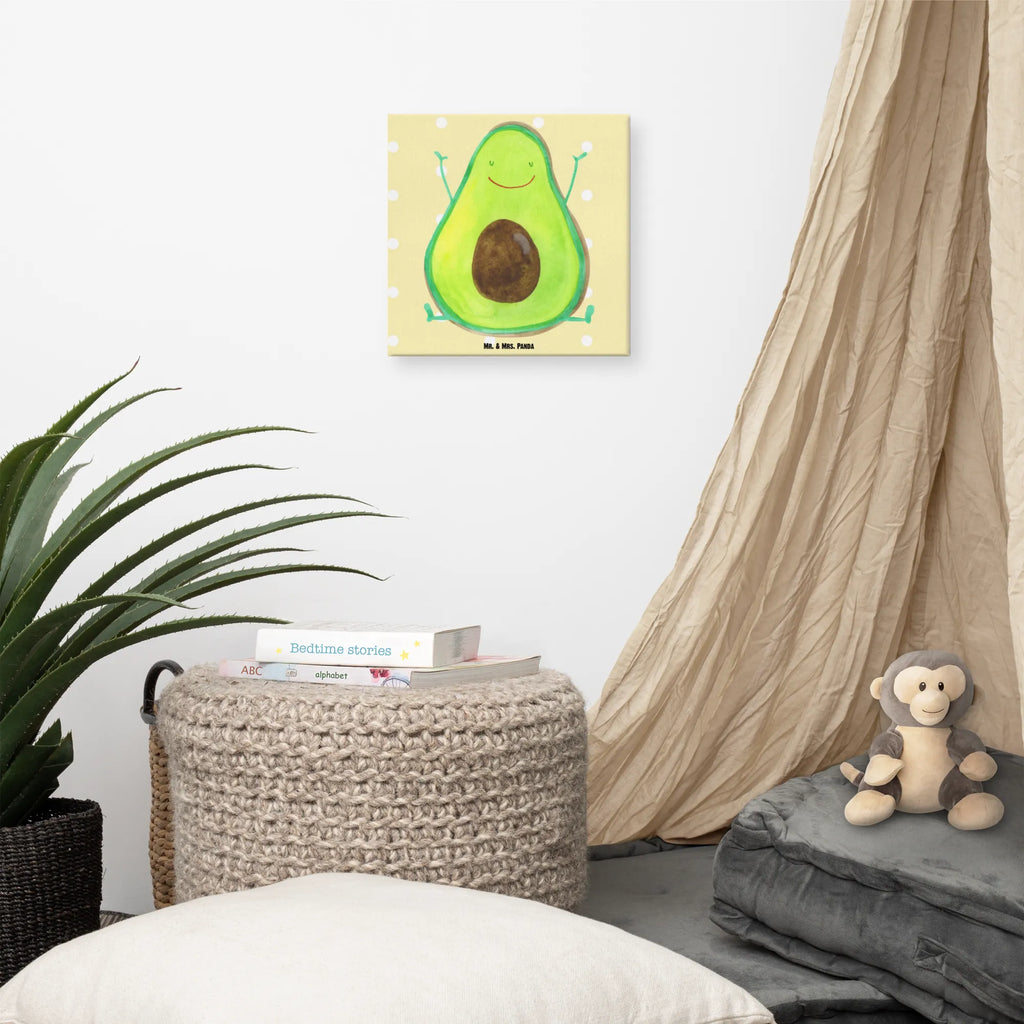 Leinwand Bild Avocado Happy Leinwand, Bild, Kunstdruck, Wanddeko, Dekoration, Avocado, Veggie, Vegan, Gesund, Chaos