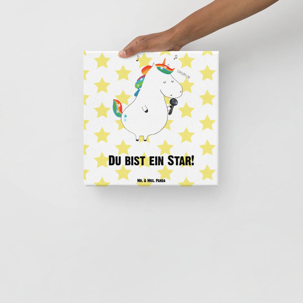 Leinwand Bild Einhorn Sänger Leinwand, Bild, Kunstdruck, Wanddeko, Dekoration, Einhorn, Einhörner, Einhorn Deko, Unicorn, Glitzer, Konfetti, Party, Geburtstag, Feier, Fest, Disco, Sängerin, Sänger, Freundin