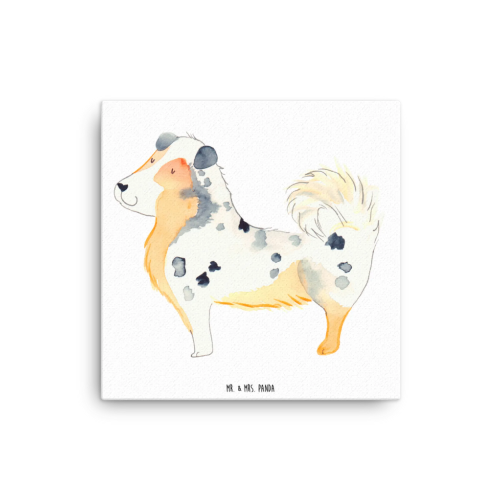 Leinwand Bild Hund Australien Shepherd Leinwand, Bild, Kunstdruck, Wanddeko, Dekoration, Hund, Hundemotiv, Haustier, Hunderasse, Tierliebhaber, Hundebesitzer, Sprüche, Australien Shepherd, Shepherd, Hundeliebe, Familienhund, Spruch